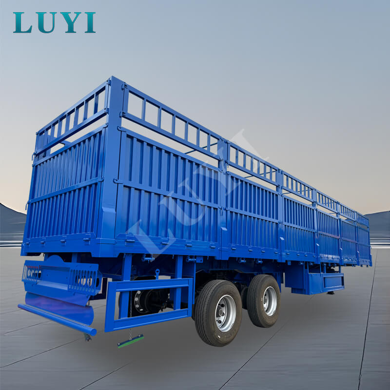 2-axle 30-60 Ton Side Wall Semi-trailer
