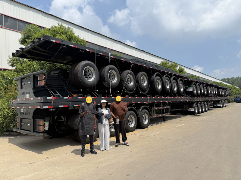 Luyi Factory Welcomes Beninese Guests: The Semi  trailer Manufacturing Site Ushers in a New Chapter of Cooperation