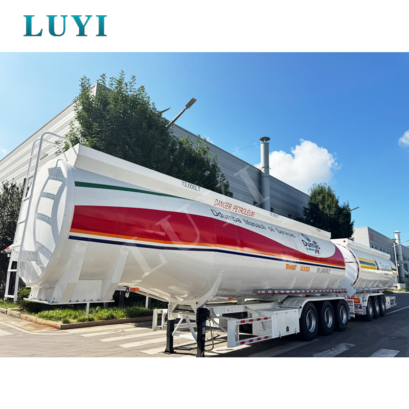 Cross-border Delivery Demonstrates Strength —— 3-axle Oil Tank Semi-trailer Departs for Algeria, Empowering Local Logistics Upgrading