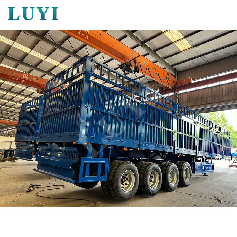 New Boost for Cross-Border Logistics: Five-Axle Side Wall Semi-Trailers Successfully Shipped to Madagascar, Strengthening China-Africa Freight Cooperation Ties