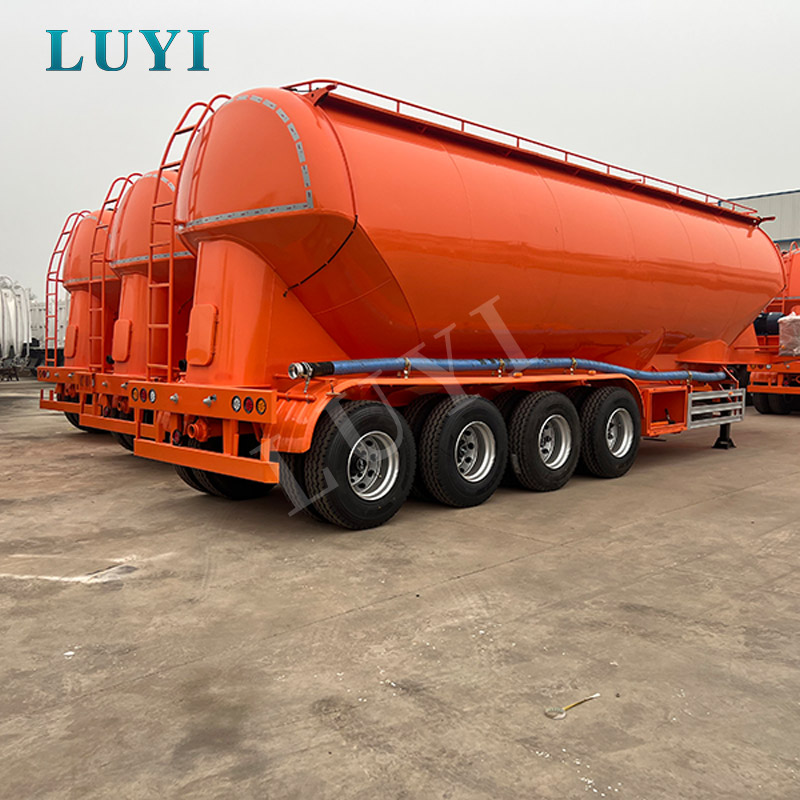 Four-Axle Cement Tank Semi-Trailer Buying Guide for Bulk Cement, Fly Ash and Dry Powder Transport