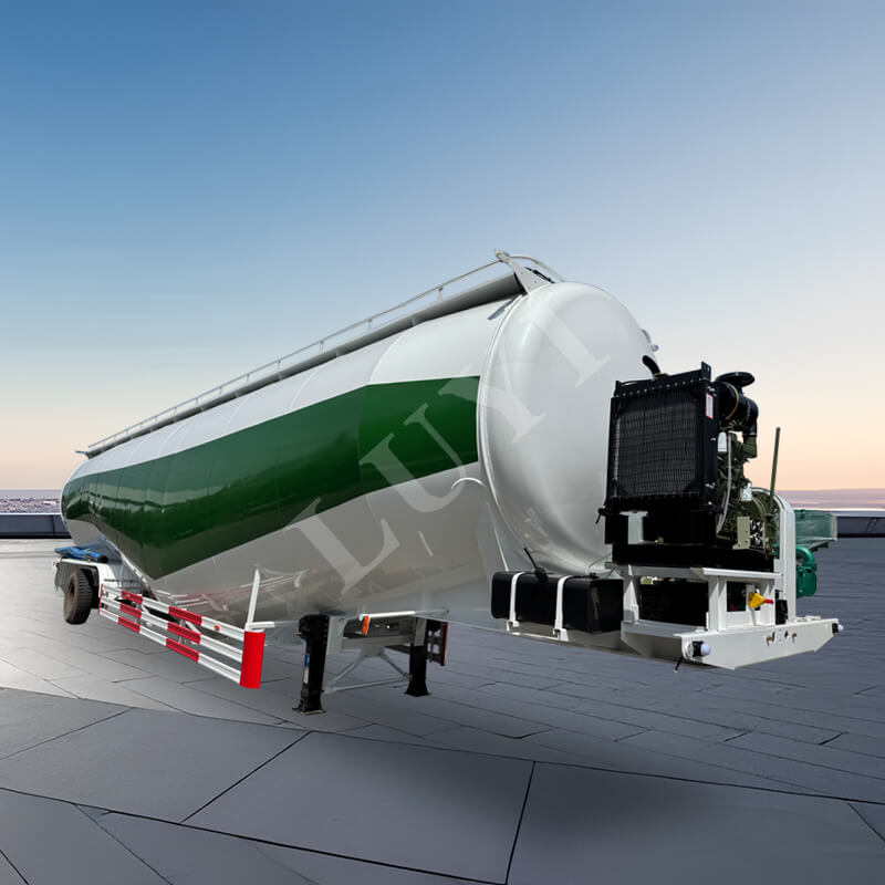 3-axle, 3-compartment, 40,000-liter Powder Tank Semi-trailer