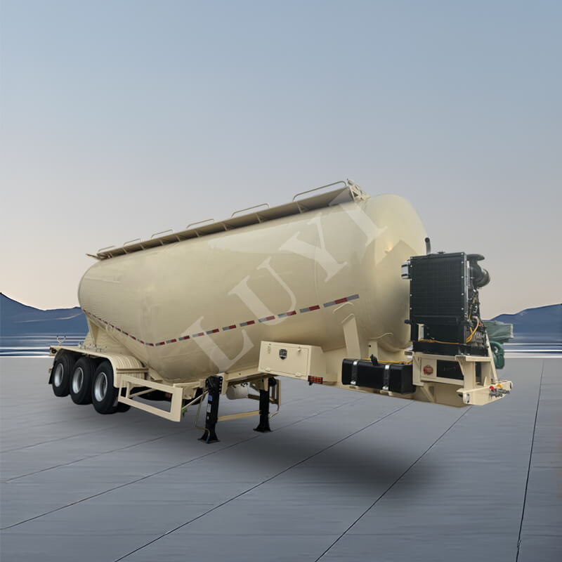 3-axle 35-50 Cubic Meter Cement Tank Semi-trailer 3-axle 35-50 Cubic Meter Cement Tank Semi-trailer