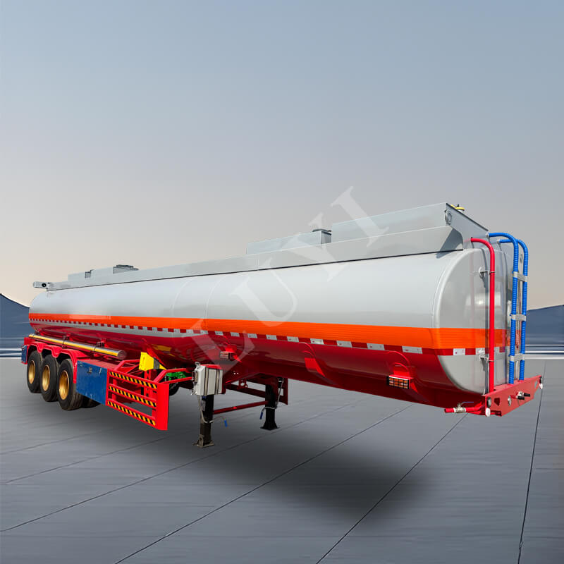 3 Axle 35000 Liter Oil Tank Semi Trailer