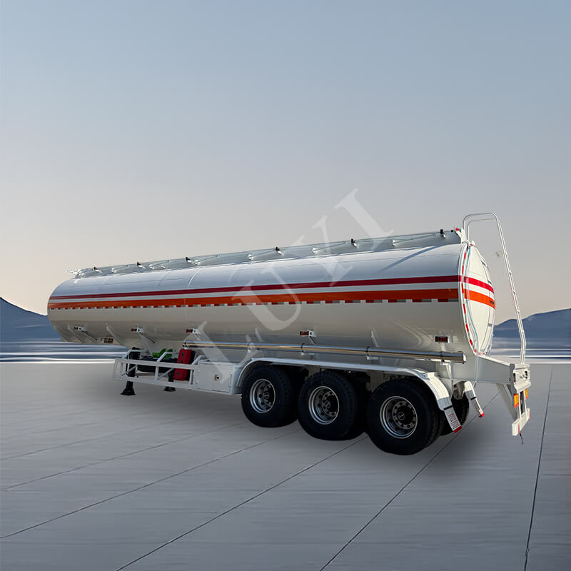 3-Axle 40,000-Liter Oil Tank Semi-Trailer