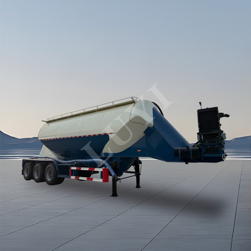 3 Axle 40 Cubic Meter Cement Tank Semi Trailer