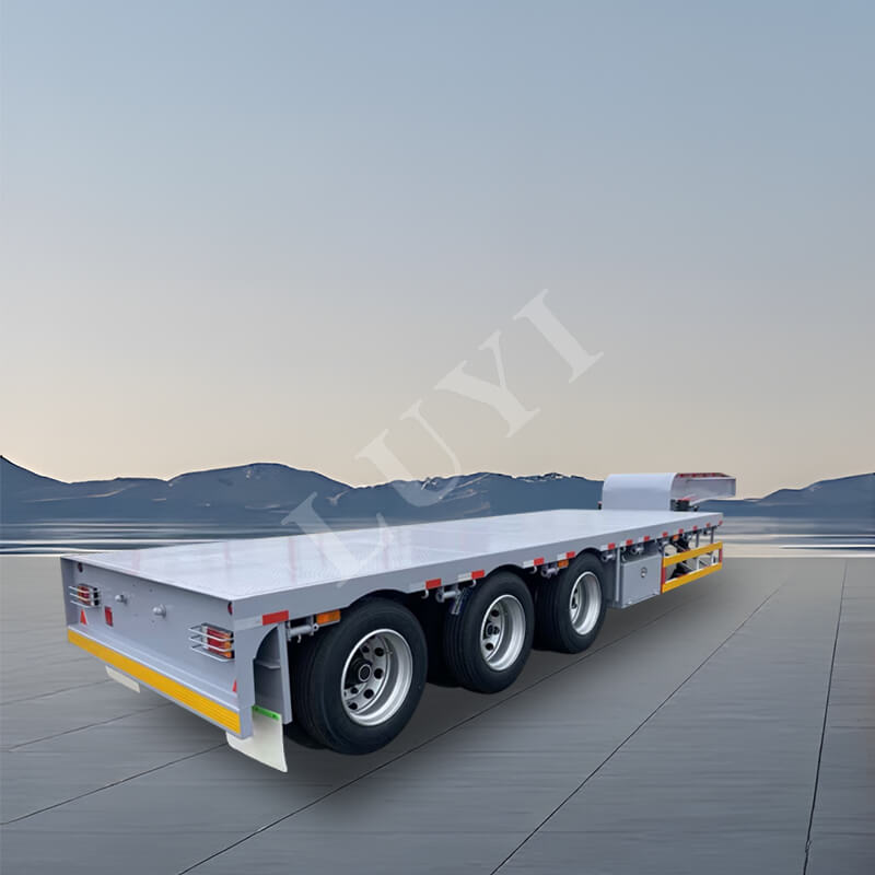 3-Axle 40-Foot 50-Ton Container Transport Semi-Trailer Truck