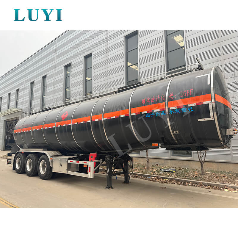 3 Axle 41,000 Liter Liquid Tank Semi Trailer
