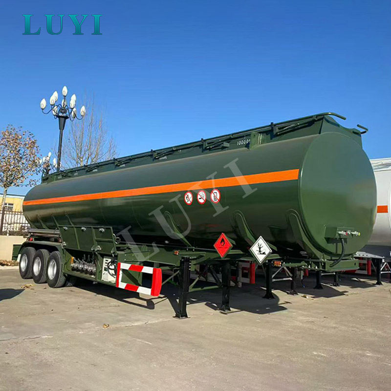 3-axle 45,000-liter Anti-corrosion, Used For Transporting Oil, Diesel And Chemicals