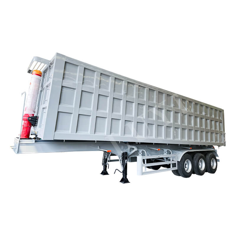 3-axle 50-ton, 60-ton Hydraulic Lifting Cylinder Rear-tipping Dump Truck