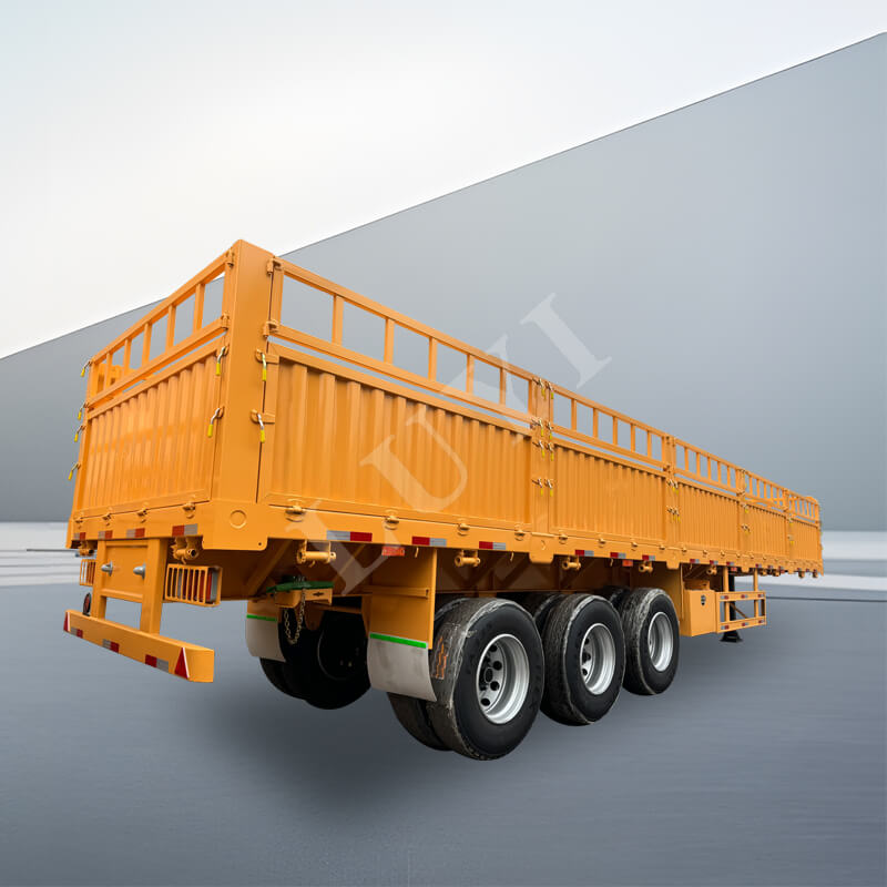 3-axle Side Wall Stake Semi-trailer