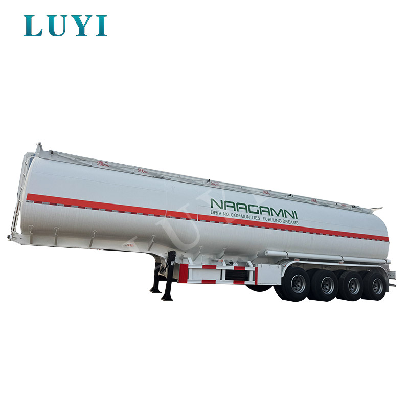 4-axle 54,000-liter oil tank semi-trailer