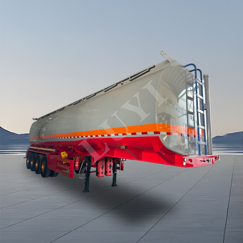 4-axle 60,000-liter Oil Tank Semi-trailer