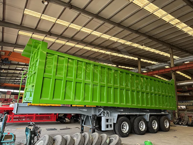 4-Axle Rear Dump Semi-Trailer