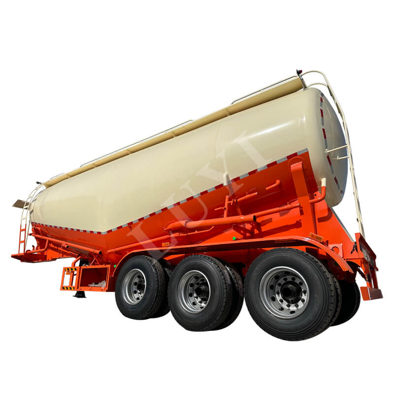 40-Cubic-Meter V-Type Fly Ash Bulk Cement Tank Semi-Trailer 40-Cubic-Meter V-Type Fly Ash Bulk Cement Tank Semi-Trailer
