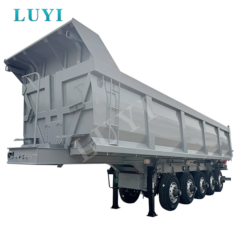 5-axle 90-ton Rear-tipping Dump Semi-trailer