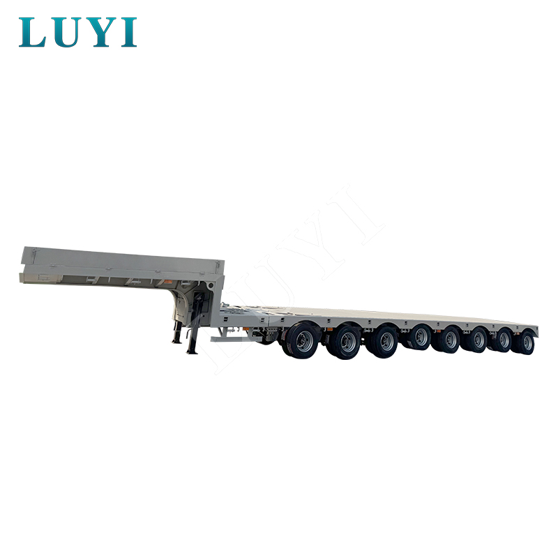8-axle 17-meter Heavy-duty Low-bed Semi-trailer 8-axle 17-meter Heavy-duty Low-bed Semi-trailer