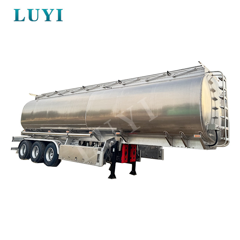 All-aluminum 48,000-liter Three-axle Oil Tank Truck All-aluminum 48,000-liter Three-axle Oil Tank Truck
