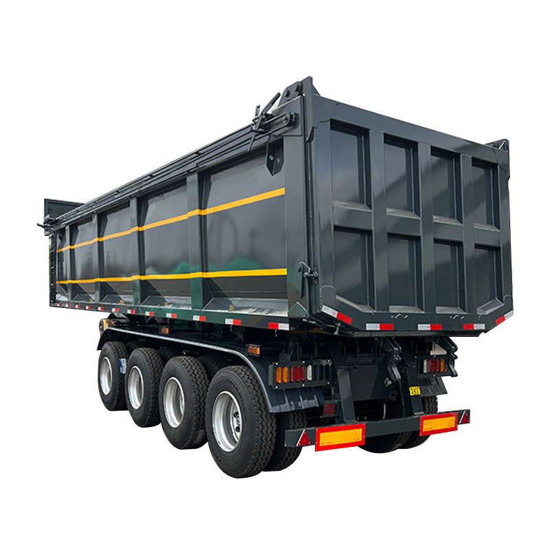 Case Study: Custom 4-Axle Tipper Semi-Trailer Built for Harsh African Roads & Heavy Bulk Loads