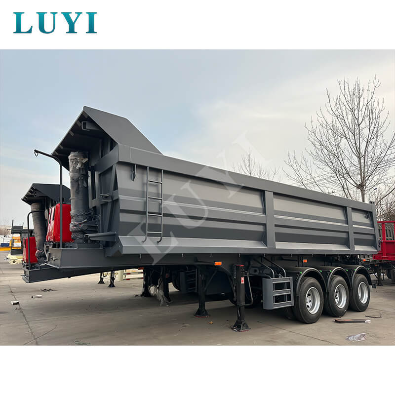 Case Study: LUYI 3-Axle Rear Tipping Semi-Trailers Delivered to a Major Construction Group in Saudi Arabia