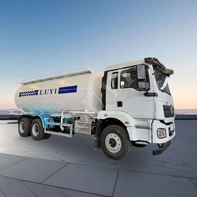 Cement Mixer Truck 6x4 Powder Dry Fly Ash Cement Bulk Tank Semi-Trailer