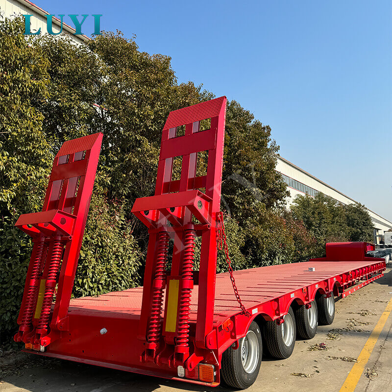 From Rough Roads to Reliable Heavy Haulage: Botswana’s Custom 4-Axle 40T Lowbed Semi-Trailer Success Story