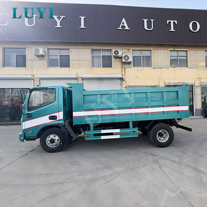 HOWO 4x2 Light Dump Semi-trailer