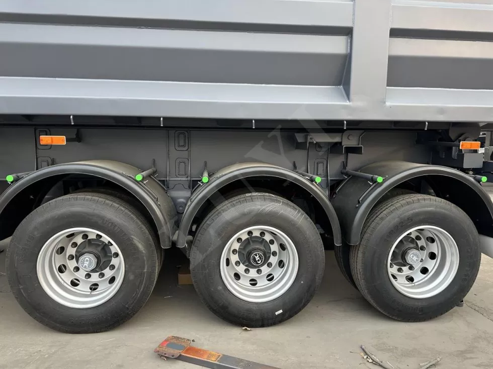 Transportation 80 Tons of Rear Tipping Semi-Trailer
