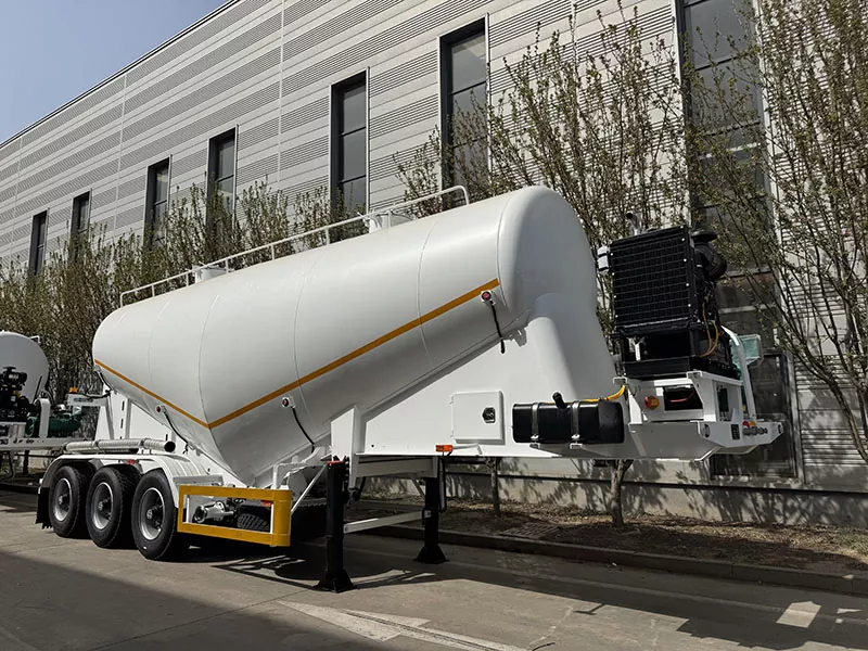 3-axle Carbon Steel Cement Tanker