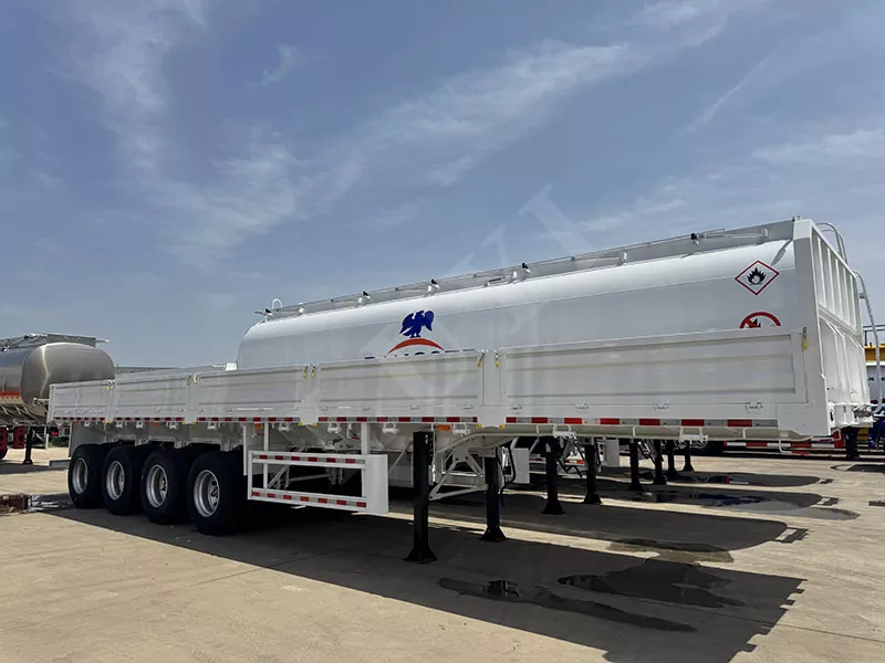 All-aluminum Alloy 3-axle Liquefied Tanker