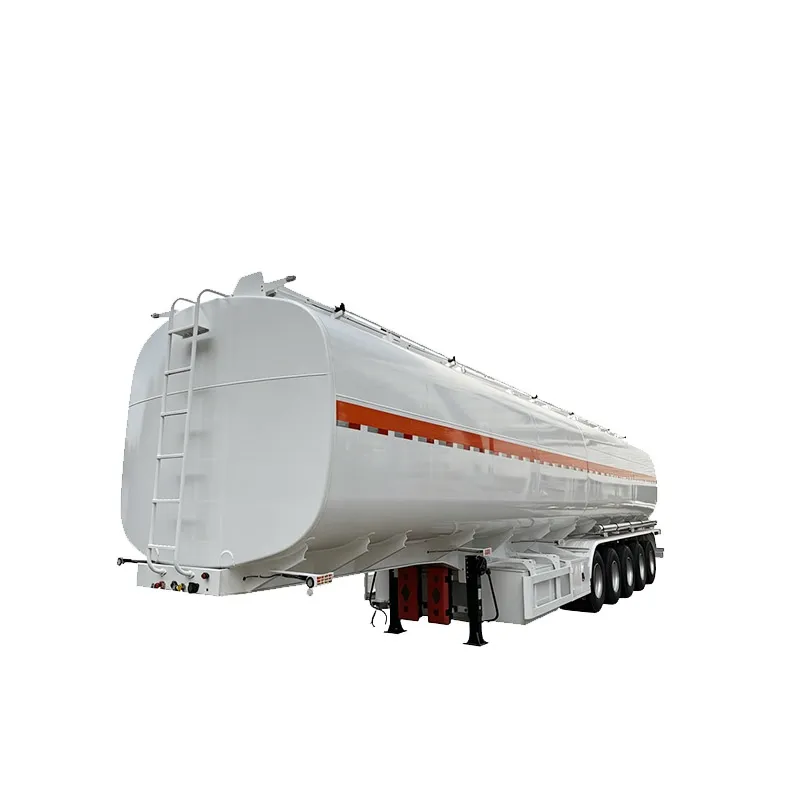 70 CBM Five-Axle Carbon Steel Fuel Tank Semi-Trailer