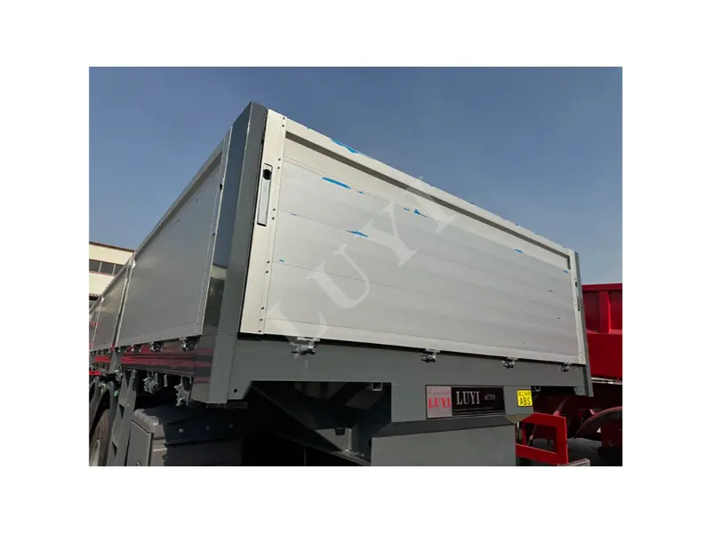 Aluminum side wall semi-trailers
