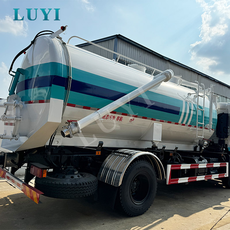 ISUZU GIGA 6×4 20CBM Sewage Suction Truck for Municipal Sanitation