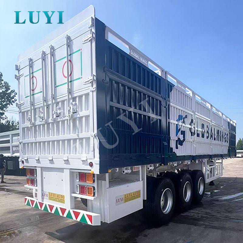 LUYI 100-Ton Heavy-Duty BOSS Semi-Trailer