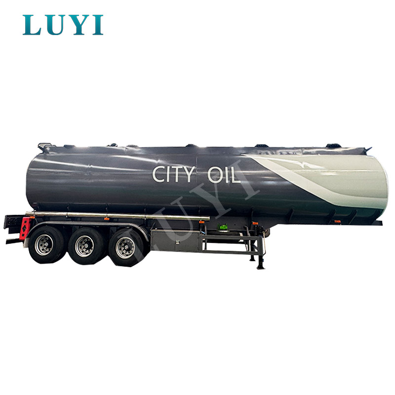 Luyi 3-Axle 40,000-Liter Oil Tank Semi-Trailer