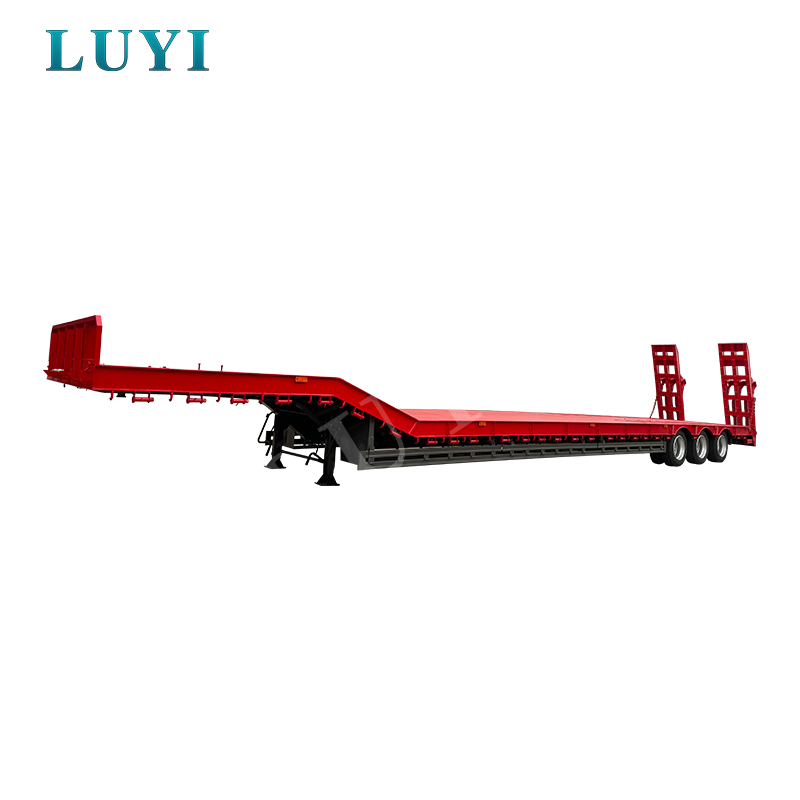 LUYI 3-Axle 80-Ton Low-Chassis Semi-Trailer