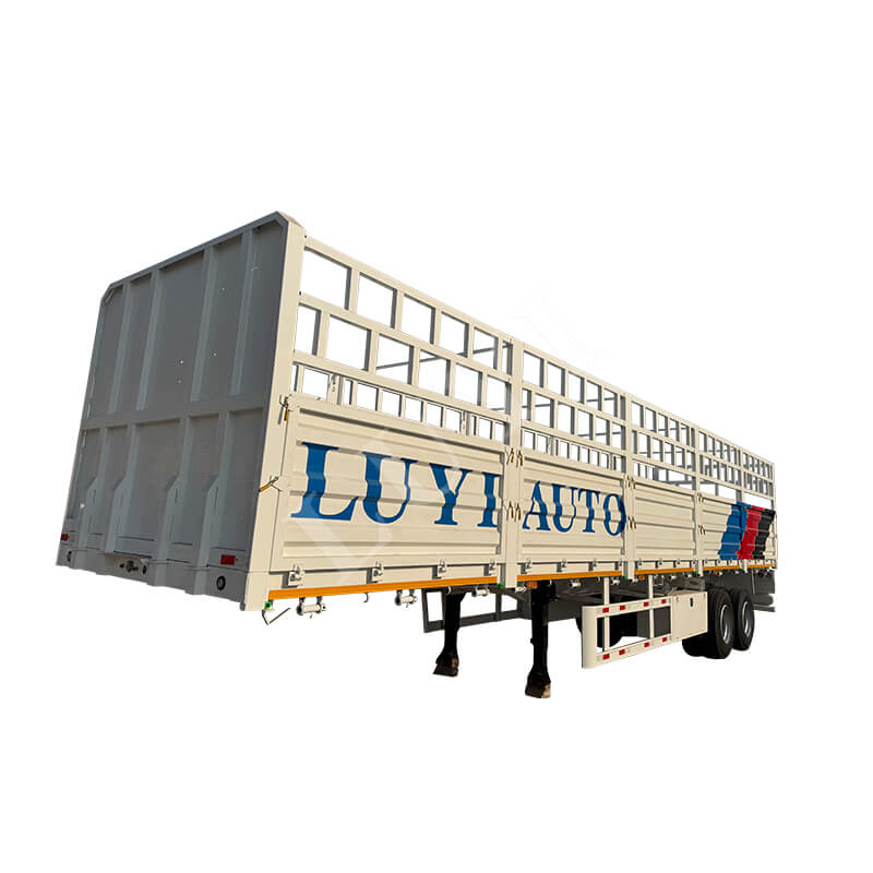 LUYI 30 Tons 60 Tons High Fence Semi Trailer for sale