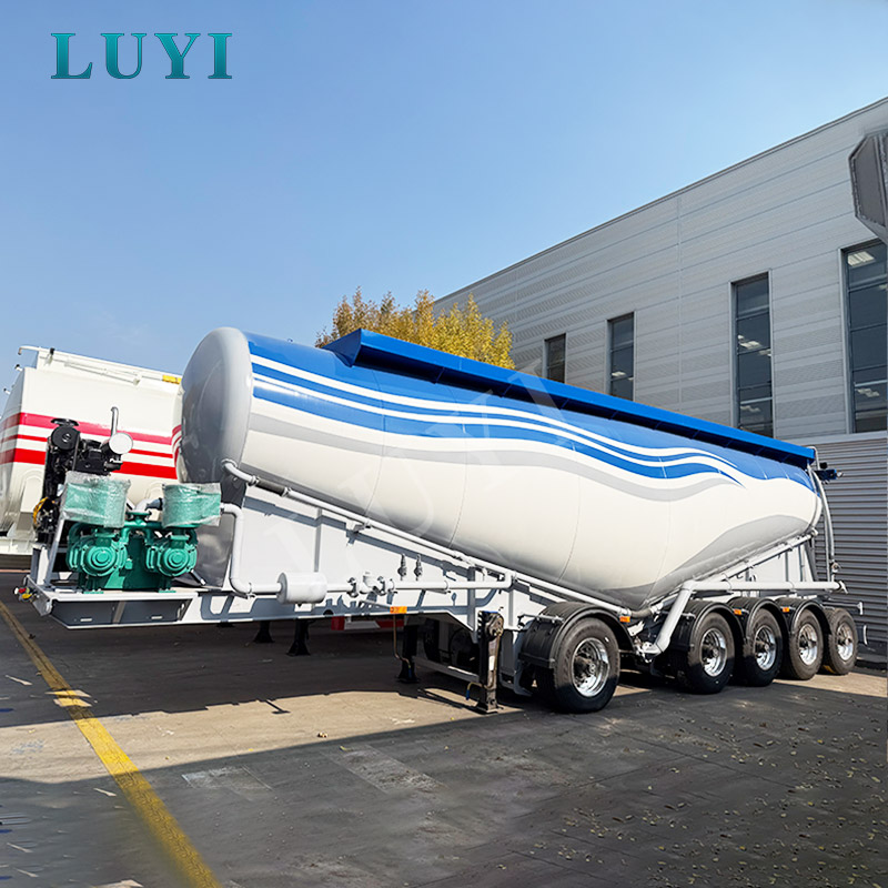 LUYI  40 Cubic Meter Powder Tank Semi-Trailer