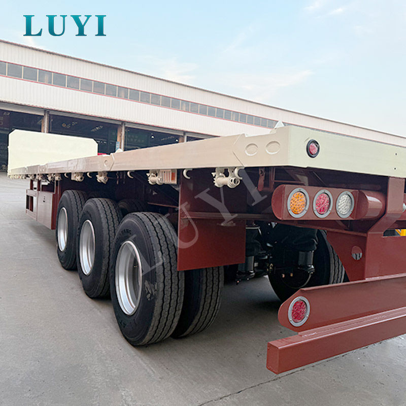 LUYI 40ft Flatbed Trailer: The Foundation of Modern Logistics