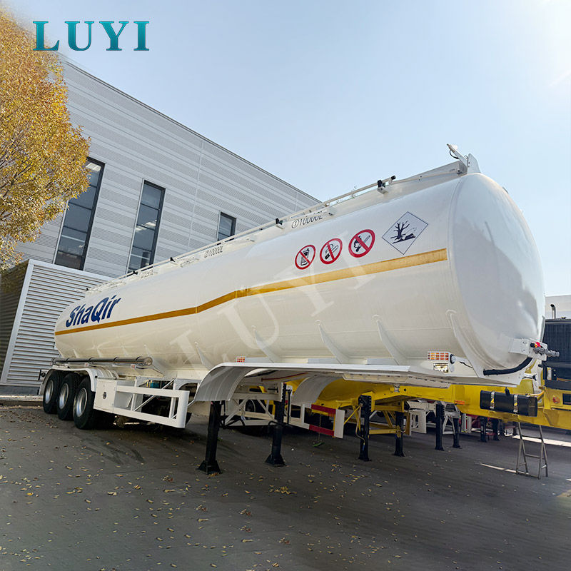 LUYI 45,000L Fuel Tanker Semi-Trailer: Engineered for Safe and Efficient Fuel Distribution