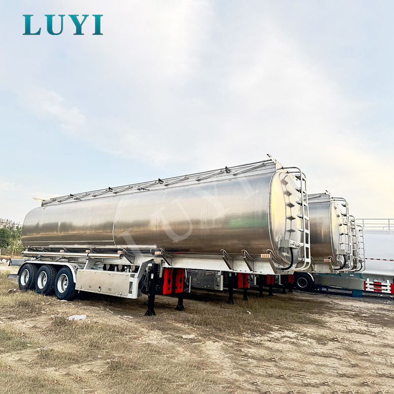LUYI 48,000L Aluminum Fuel Tanker: Carry More, Earn More, Safely.