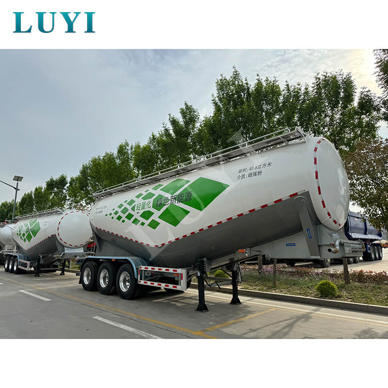 LUYI 50 Cubic Meter Cement Tank Semi Trailer LUYI 50 Cubic Meter Cement Tank Semi Trailer