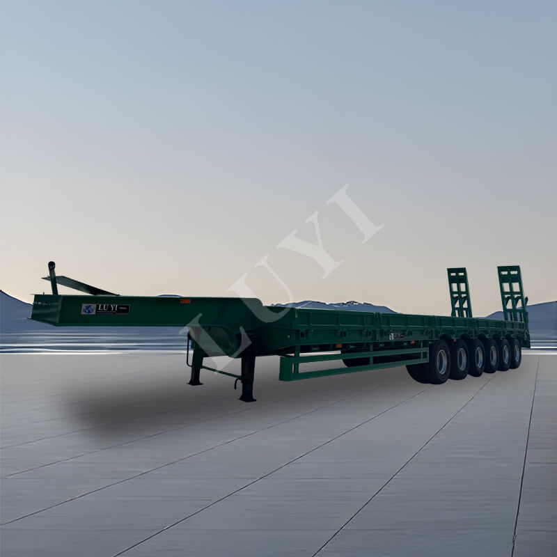LUYI 6-axle 120-ton Low-bed Semi-trailer
