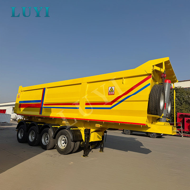 LUYI Heavy-Duty Dump Trailer: The Backbone of Your Hauling Operation