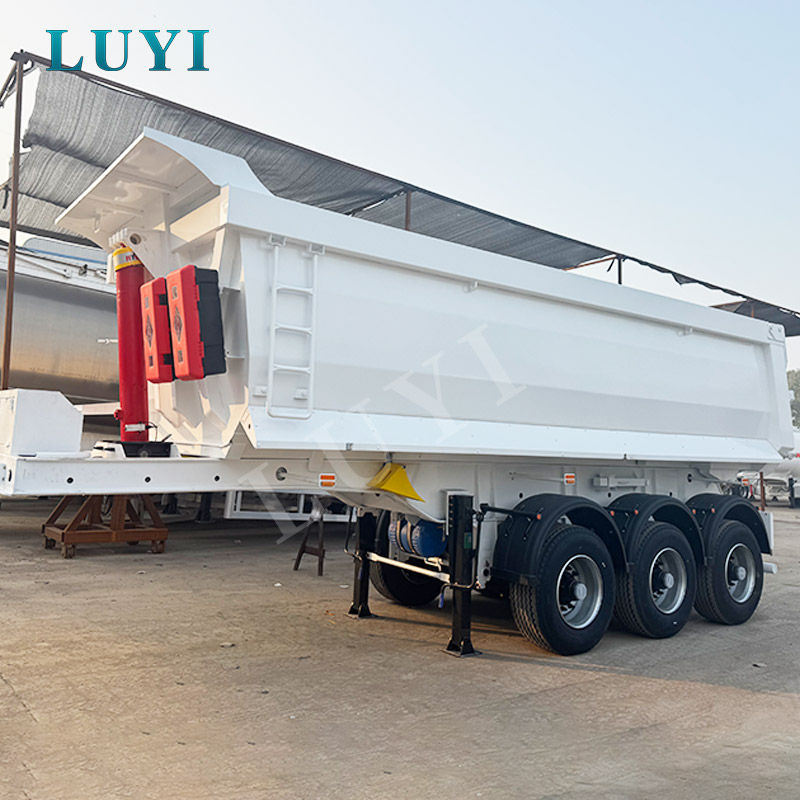 LUYI U-Shape Dump Trailer: Unload Faster, Haul More, Earn More.