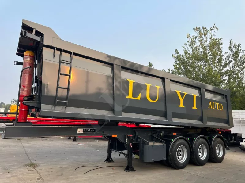 Transportation 60 Tons of Rear-End Semi-Trailer