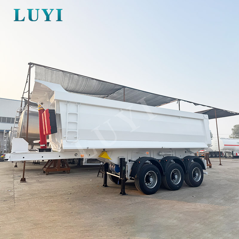 U-shaped 60 T Rear-tipping Dump Semi-trailer
